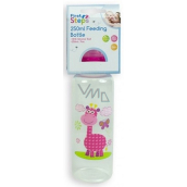 First Steps Jungle 0+ kojenecká láhev Žirafa 250 ml