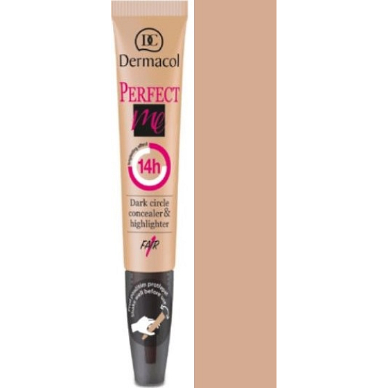 Dermacol Perfect Me Concealer zdokonalující korektor a rozjasňovač 01 Fair 7 ml