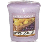 Yankee Candle Lemon Lavender - Citron a levandule vonná svíčka votivní 49 g