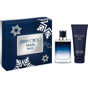 Jimmy Choo Man Blue toaletní voda 50 ml + sprchový gel 100 ml, dárková sada