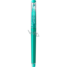 Uni Mitsubishi Gumovatelné pero s víčkem UF-222-07 zelené 0,7 mm