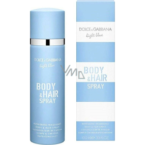 Dolce & Gabbana Light Blue Body & Hair Spray tělový a vlasový sprej pro ženy 100 ml