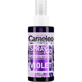 Delia Cosmetics Cameleo Spray & Go tónovací přeliv na vlasy Fialový 150 ml