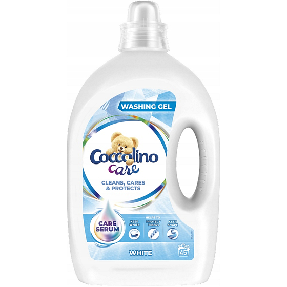 Coccolino Care Bílé prádlo prací gel 45 dávek 1,8 l