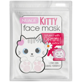 Nuagé Kitty maska na obličej s heřmánkovým extraktem 1 kus