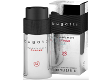 Bugatti Dynamic Move Chrome toaletní voda pro muže 100 ml