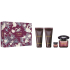 Versace Crystal Noir Pour Femme parfémovaná voda 90 ml + sprchový gel 100 ml + tělové mléko 100 ml + parfémovaná voda 5 ml, dárková sada pro ženy