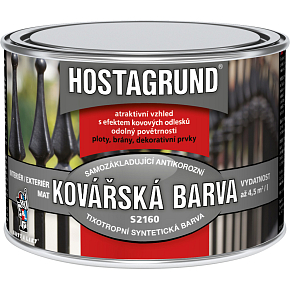 Hostagrund 2v1 S2160 kovářská barva, 375 ml Hostagrund 2v1 S2160 kovářská barva, 375 ml