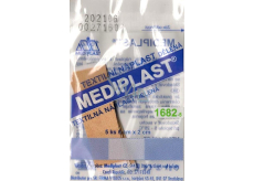 Mediplast textilní náplast dělená 6 cm x 2 cm 5 kusů