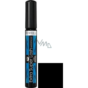 Rimmel London Extra Super Lash voděodolná řasenka 001 černá 8 ml