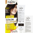 Schwarzkopf Palette Color tónovací barva na vlasy 341 Tmavě čokoládový