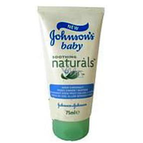 Johnsons Baby Soothing Naturals ochranný pleťový krém pro děti 75 ml