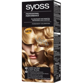 Syoss Professional barva na vlasy 8 - 6 světle plavý