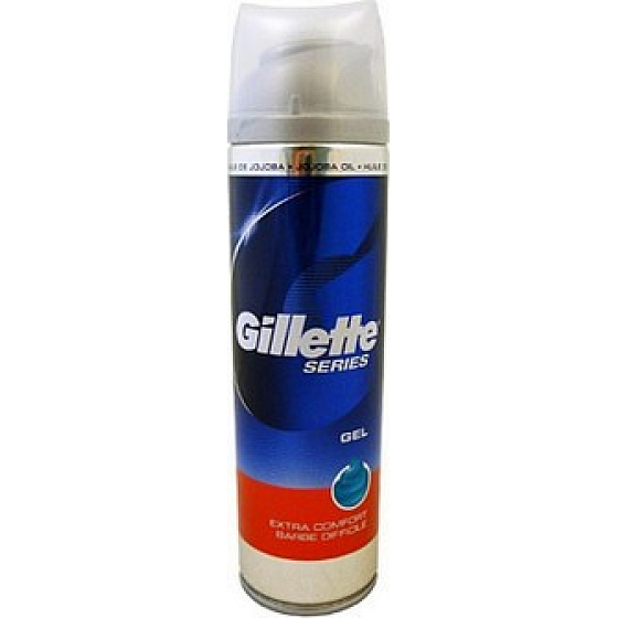 Gillette Series Extra Comfort gel na holení pro muže 200 ml