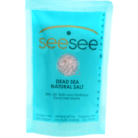 SeeSee Dead Sea Minerals Natural Salt přírodní sůl z Mrtvého moře 200 g