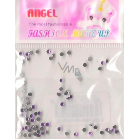 Angel Ozdoby na nehty kamínky fialové 1 balení