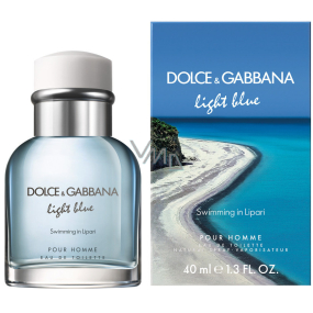 Dolce & Gabbana Light Blue Swimming in Lipari toaletní voda pro muže 75 ml