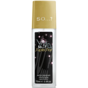 SO…? SuperStar parfémovaný deodorant sklo pro ženy 75 ml
