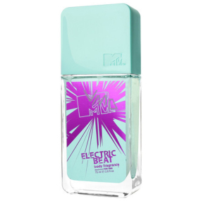 MTV Electric Beat Woman parfémovaný deodorant sklo pro ženy 75 ml