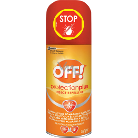 Off! Protection Plus rychleschnoucí repelentní sprej 100 ml