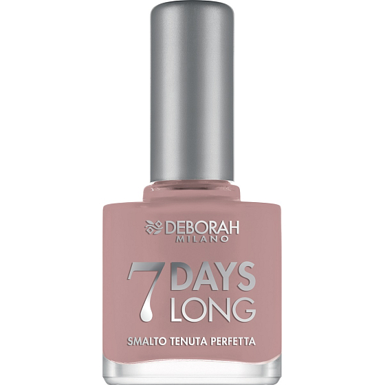 Deborah Milano 7 Days Long Nail Enamel lak na nehty 865 Mauve Grey 11 ml