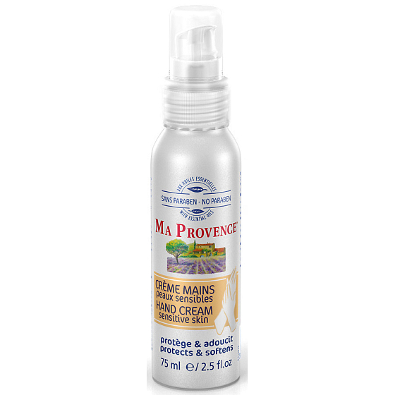 Ma Provence Bio Pomerančové květy krém na ruce pro citlivou pokožku 75 ml