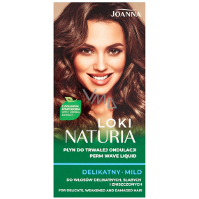 Joanna Naturia Loki Proteinová trvalá ondulace jemná 75 ml + ustalovač 75 ml