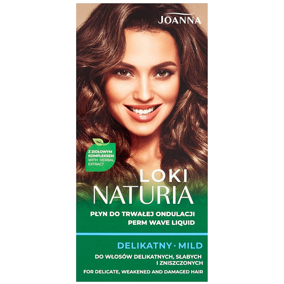 Joanna Naturia Loki Proteinová trvalá ondulace jemná 75 ml + ustalovač 75 ml
