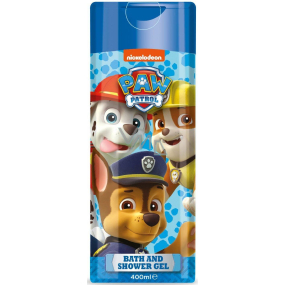 Paw Patrol Tlapková patrola 2v1 sprchový gel a pěna do koupele pro děti 400 ml