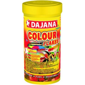 Dajana Colour vločkové krmivo pro všechny druhy ryb 100 ml