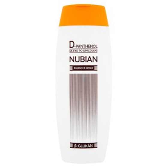 Nubian Bambucké máslo Mléko po opalování 250 ml