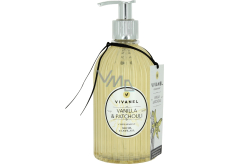 Vivian Gray Vivanel Vanilla & Patchouli luxusní tekuté mýdlo s dávkovačem 350 ml