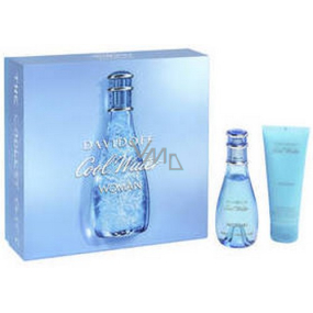 Davidoff Cool Water Woman toaletní voda 50 ml + tělové mléko 75 ml, dárková sada