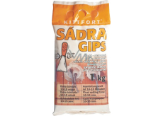 Kittfort Sádra Gips šedá - stavební 1 kg