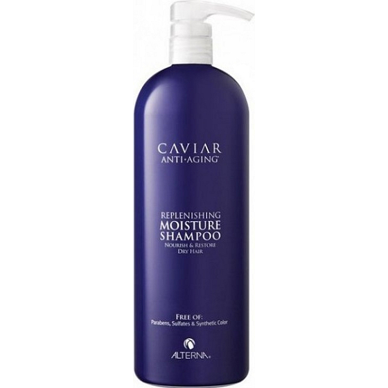 Alterna Caviar Replenishing Moisture kaviárový revitalizační hydratační šampon pro suché a poškozené vlasy 1 l Maxi