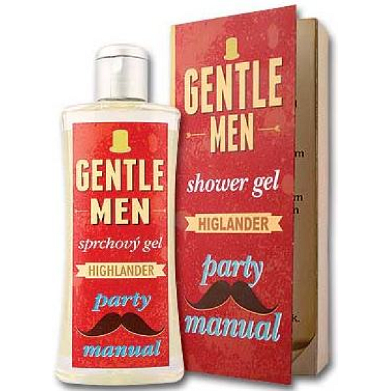 Bohemia Gifts Gentleman extrakt z pivních kvasnic sprchový gel 250 ml