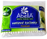 Abella Premium vatové tyčinky sáček 200 kusů