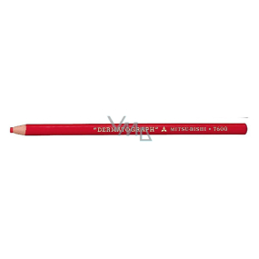 Uni Mitsubishi Dermatograph Průmyslová popisovací tužka pro různé typy povrchů Červená 1 kus
