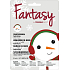 MasqueBar Fantasy Sněhulák textilní pleťová hydratační maska 21 ml