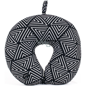 Albi Cestovní polštář Geometrický vzor 30 x 28 x 10 cm