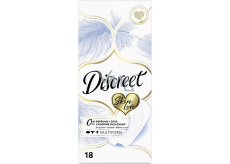 Discreet Skin Love slip multiform slipové intimní vložky bez parfemace pro každodenní použití 18 kusů