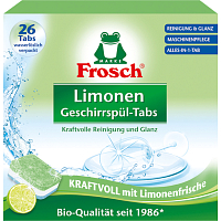 Frosch Eko Citron All in 1 tablety do myčky, 26 ks