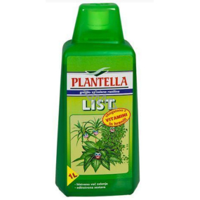 Plantella List tekuté hnojivo pro zelené rostliny 500 ml