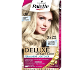 Schwarzkopf Palette Deluxe barva na vlasy 218 Stříbřitě plavá 115 ml