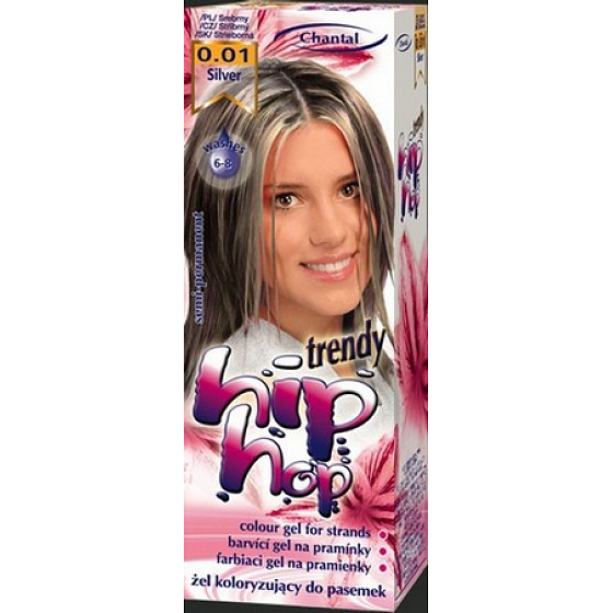 Chantal Hip Hop Trendy barvící gel na pramínky 0.01 Stříbrný