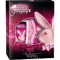 Playboy Super Playboy for Her parfémovaný deodorant sklo pro ženy 75 ml + sprchový gel 250 ml, kosmetická sada