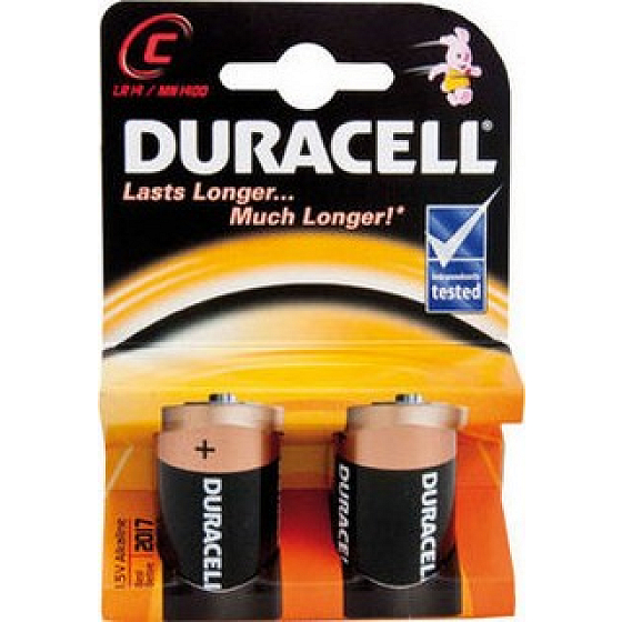Duracell C baterie LR14/MN1400 2 kusy