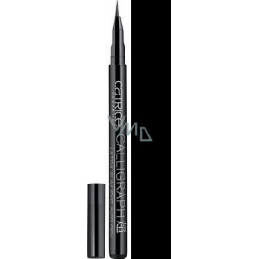 Catrice Calligraph Pen ultra tenké oční linky v peru 010 Blackest Black 1 ml
