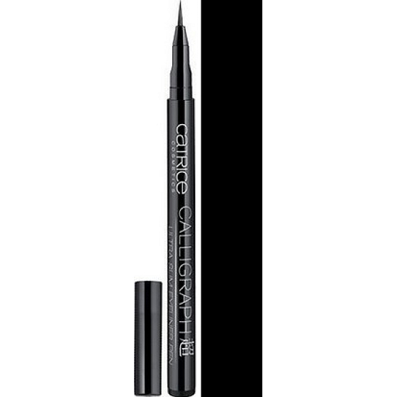Catrice Calligraph Pen ultra tenké oční linky v peru 010 Blackest Black 1 ml