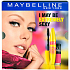 Maybelline Colossal Go Extreme! Volum Very řasenka Black 9,5 ml + Colorama lak na nehty 006 7 ml, kosmetická sada